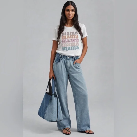 Mama white luxury tee - Picture 4 of 4